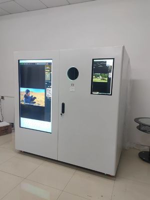 Qualité Supermarché machines automatiques de recyclage inverse pour les bouteilles en PET / boîtes en métal Coupon de récompense / dépôt numérique Usine