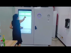 Vendeuse intelligente avec vision artificielle détecte le code à barres détecte la langue personnalisée