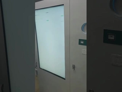 Machine à vendre de bouteilles en verre de bar de restaurant avec concasseur de grande capacité de stockage